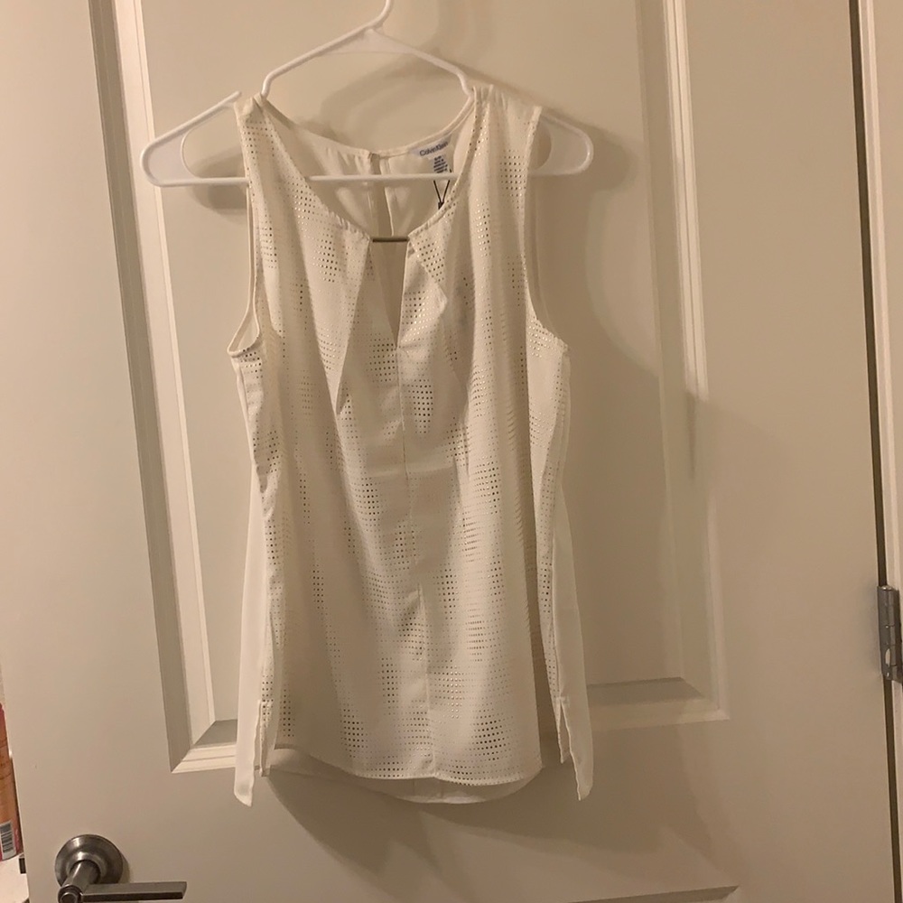 Calvin klein sleeveless top